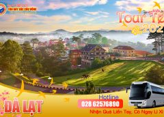 TOUR TẾT: ĐÀ LẠT (3 ngày 3 đêm) - ĐIỂM THAM QUAN HẤP DẪN