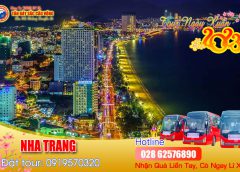 Tour Tết: NHA TRANG – KDL CON SẺ TRE - TIỆC BAR NỔI - VINWONDERS (4 ngày 3 đêm)