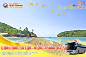 QUẦN ĐẢO BÀ LỤA, RỪNG TRÀM TRÀ SƯ (2N2Đ)