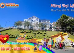 Tour Lễ: ĐÀ LẠT “THÀNH PHỐ NGÀN HOA” (4 ngày 3 đêm)