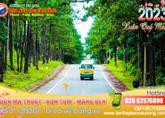 MĂNG ĐEN - KON TUM, GIA LAI, BUÔN MÊ THUỘT (3 ngày 3 đêm)